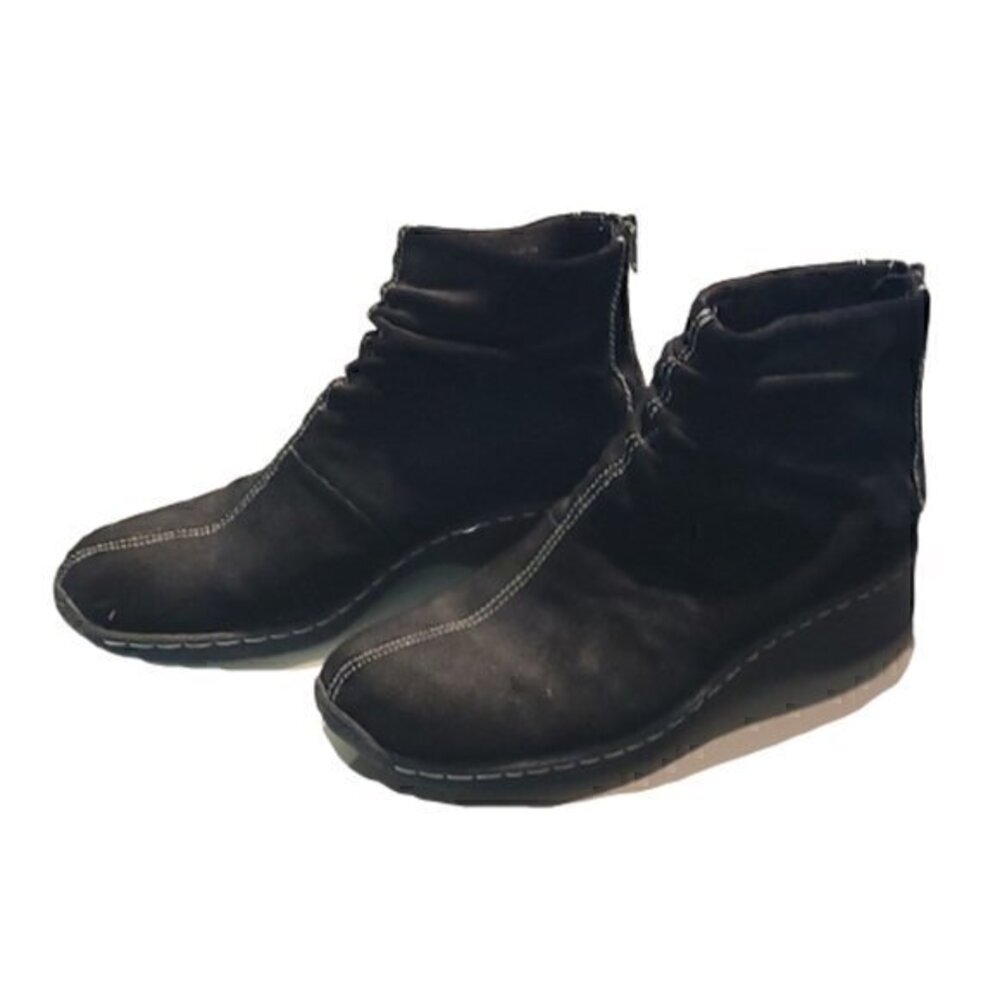 [Naturalizer] Leather Zip Up Booties - Size9M